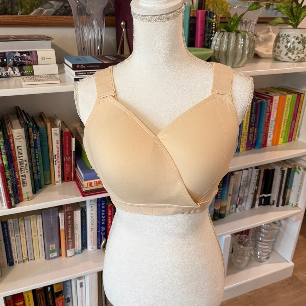 2 Beige Wireless Comfort Bra by Shelly Hug - Picture 4 of 10